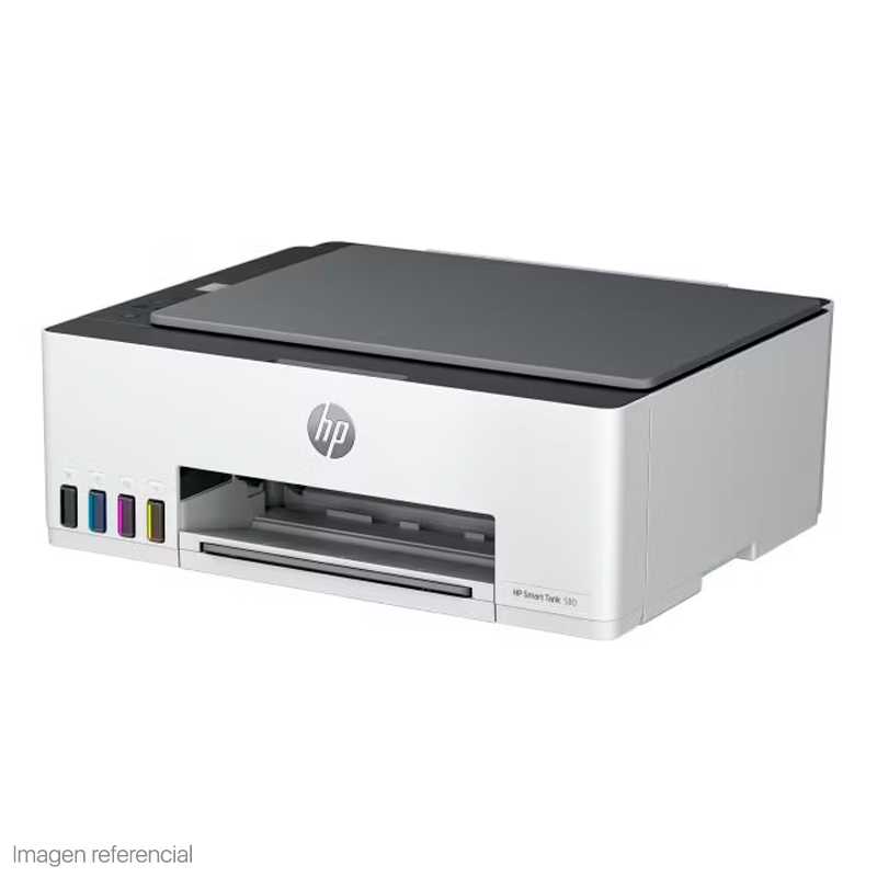 IMPRESORA ALL-IN-ONE DE TINTA HP SMART TANK 580, IMPRIME, ESCANEA, COPIA WI-FI BT USB